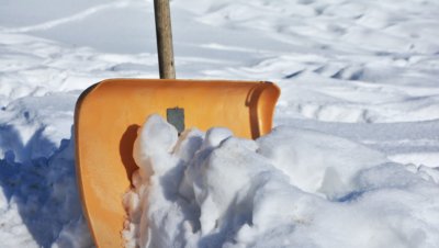 Schneefegen Schneebeseitigung