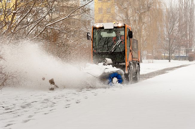 Schneeräumung Winterdienst